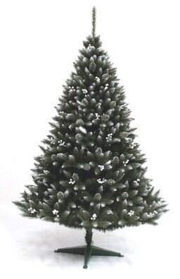 Extralink | Świerk z białą jarzębiną | 150cm, ze stojakiem