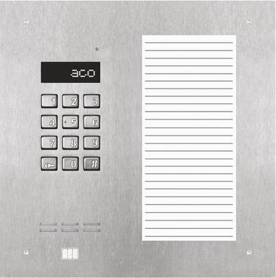 ACO INSPIRO 17S+ Centrala Slave, do 1020 lokali, LCD, lista lokatorów , ZS