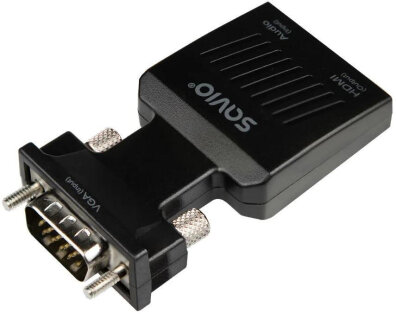 Savio Konwerter VGA do HDMI, Audio, Full HD, CL-145
