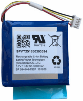 DSC BATERIA DO IQPANEL2 Li-Ion BATT  3.8V IQ Panel
