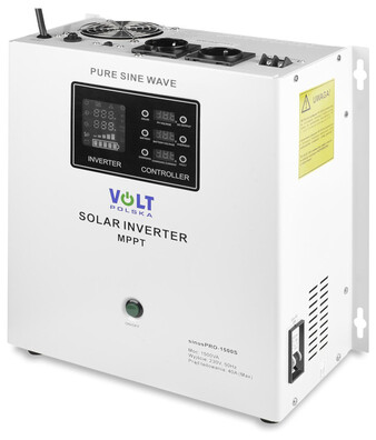 Przetwornica solarna VOLT SinusPro-1500S 12V 1500W czysty sinus do pieca CO