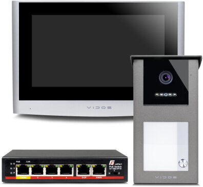 Wideodomofon VIDOS IPX S101-1/M100