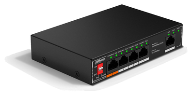Switch PoE Dahua DH-SF1005P 5 portów Hi-PoE 60W Watchdog do monitoringu