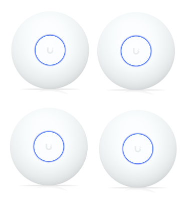4x Ubiquiti U7-Lite WiFi 7 Punkt Dostępowy Dual Band Access Point Domowy