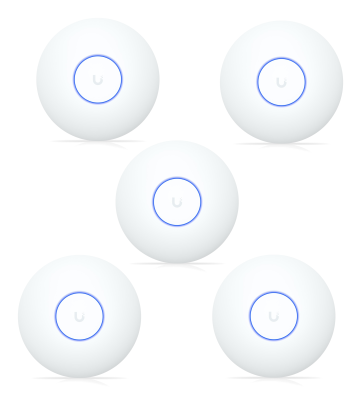 5x Ubiquiti U7-Lite WiFi 7 Punkt Dostępowy Dual Band Access Point Domowy
