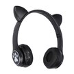 Extralink Kids Cat-Ear Wireless Headphones Czarne | Słuchawki bezprzewodowe | dla dzieci, kocie uszy, Bluetooth 5.0, Oświetlenie RGB (2)