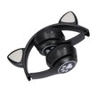 Extralink Kids Cat-Ear Wireless Headphones Czarne | Słuchawki bezprzewodowe | dla dzieci, kocie uszy, Bluetooth 5.0, Oświetlenie RGB (3)