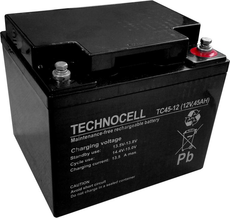 Akumulator AGM TECHNOCELL serii TC 12V 45Ah (1)
