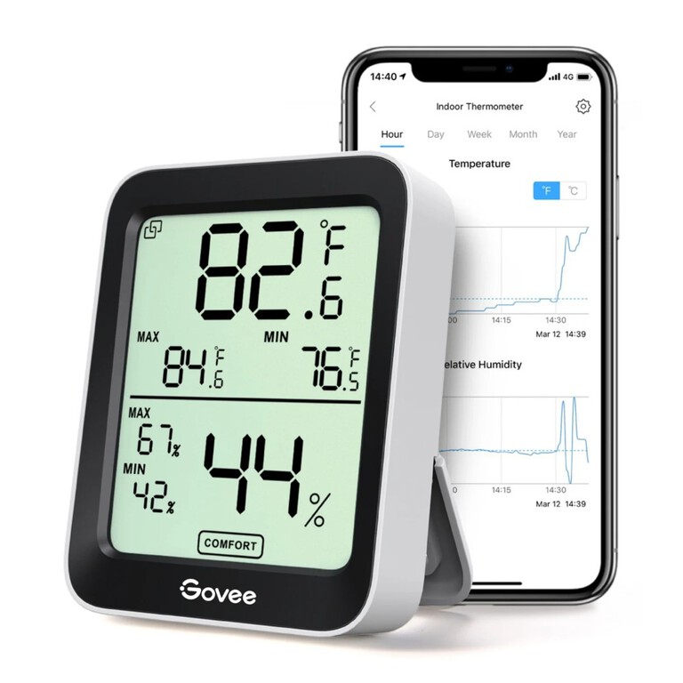 Govee H5075 | Termometr i higrometr | Bluetooth, wyświetlacz (1)