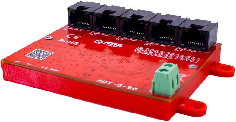 Switch PoE ATTE APT-5-50 5 portów Gigabit Przełącznik sieciowy (3)