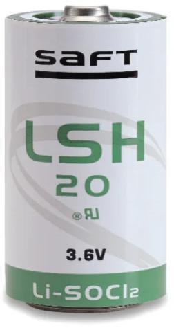 Bateria LSH20 D / R20 LiSOCl2 SAFT 3,6V 13000mAh (1 szt.) (1)