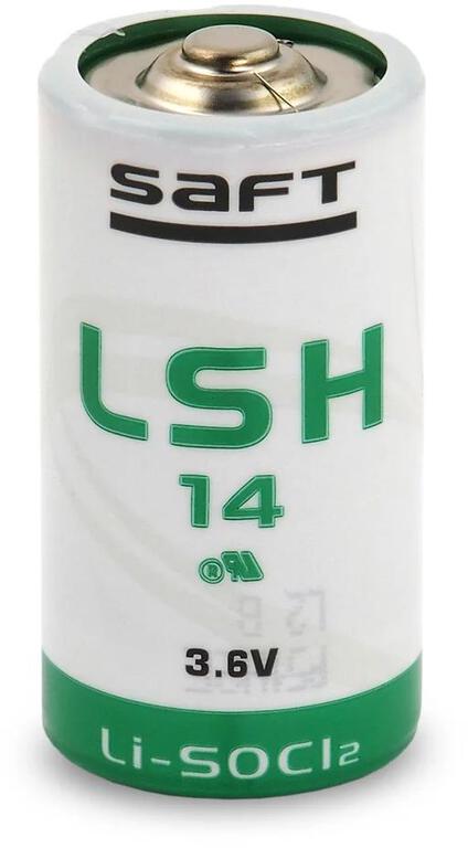 Bateria LSH14 C / R14 LiSOCl2 SAFT 3,6V 5800mAh (1 szt.) (1)