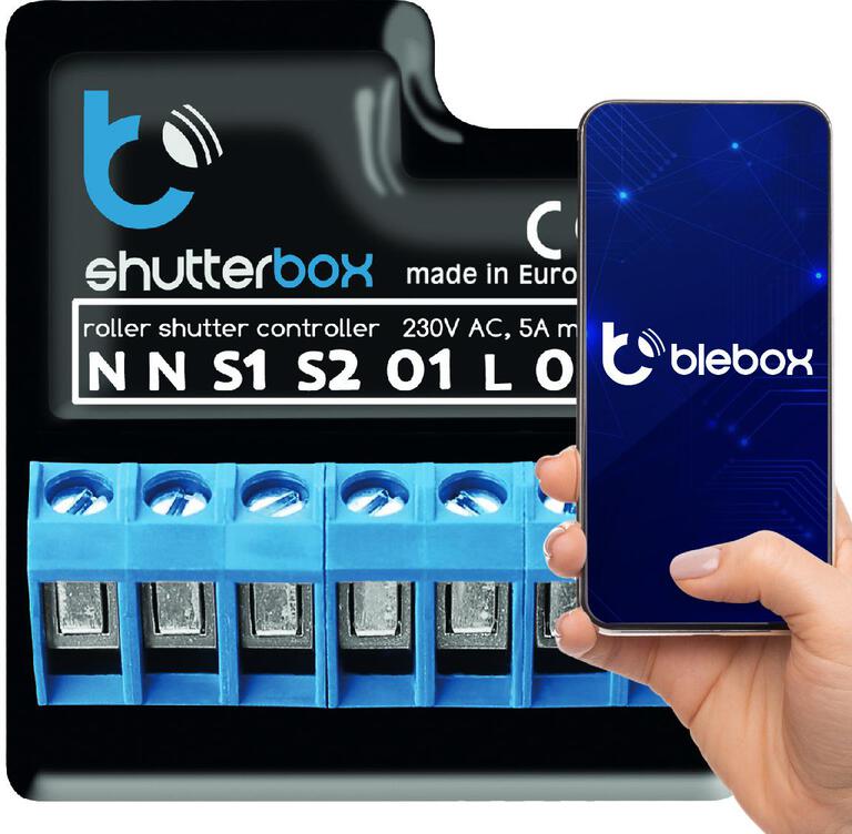 BLEBOX shutterbox -  STEROWNIK ROLET  230V (1)